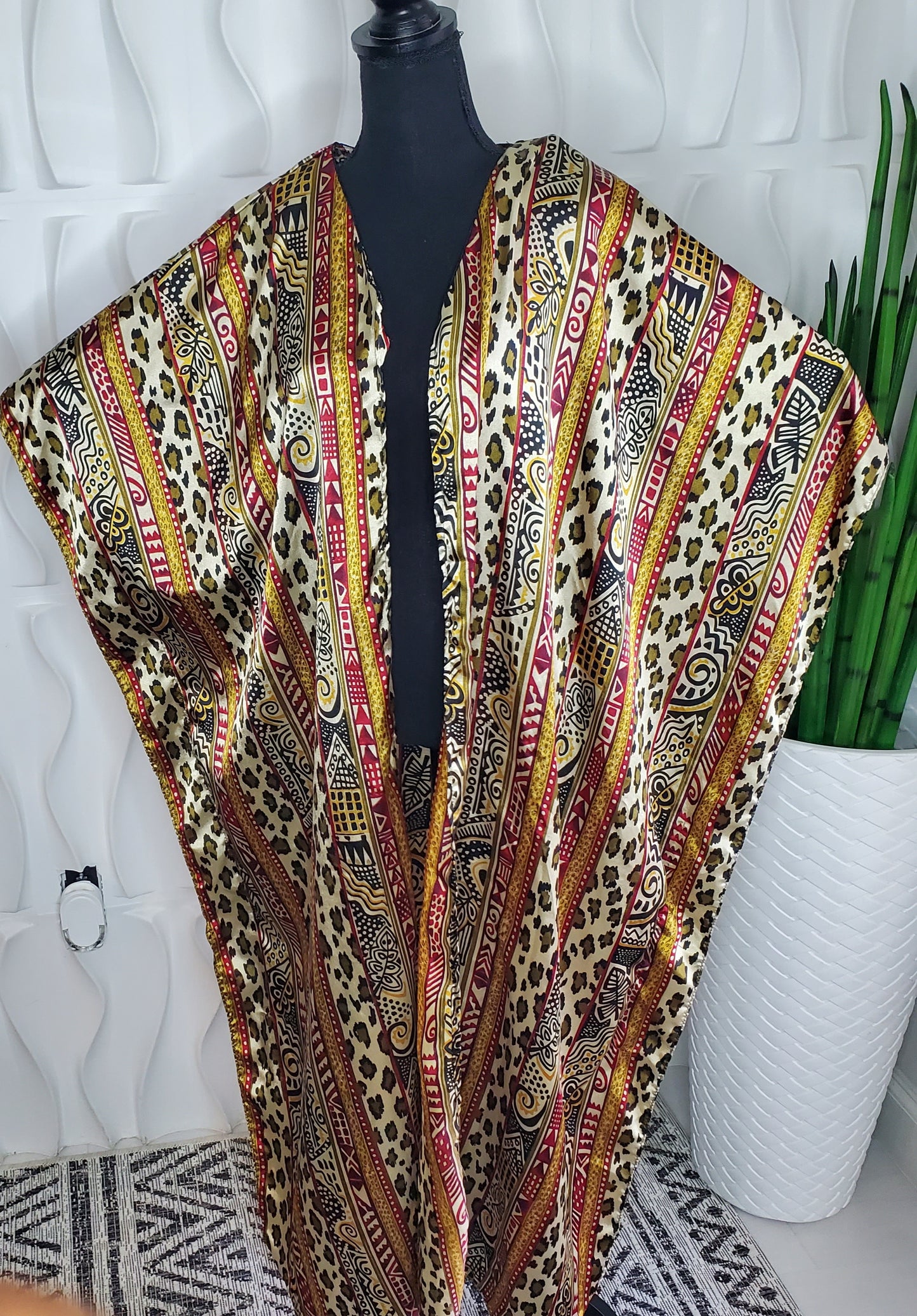 AZTEC ANIMAL PRINT DUSTER