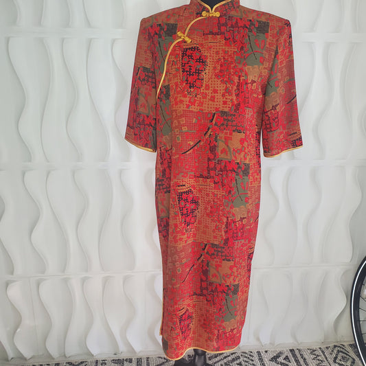 Authentic Chuan Yang Chinese Oriental Dress (SIZE: 13)