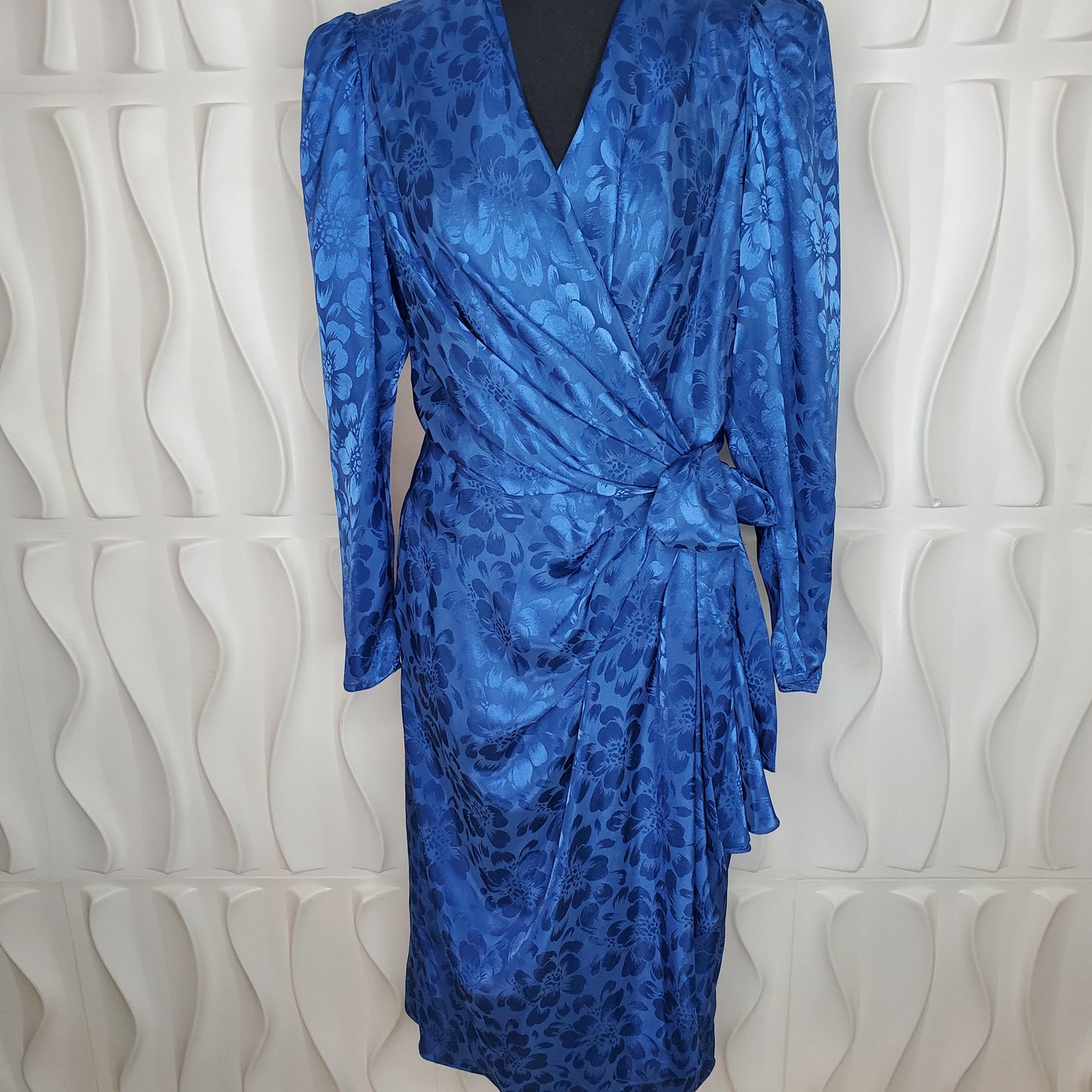 VINTAGE ARGENTI PURE WRAP DRESS