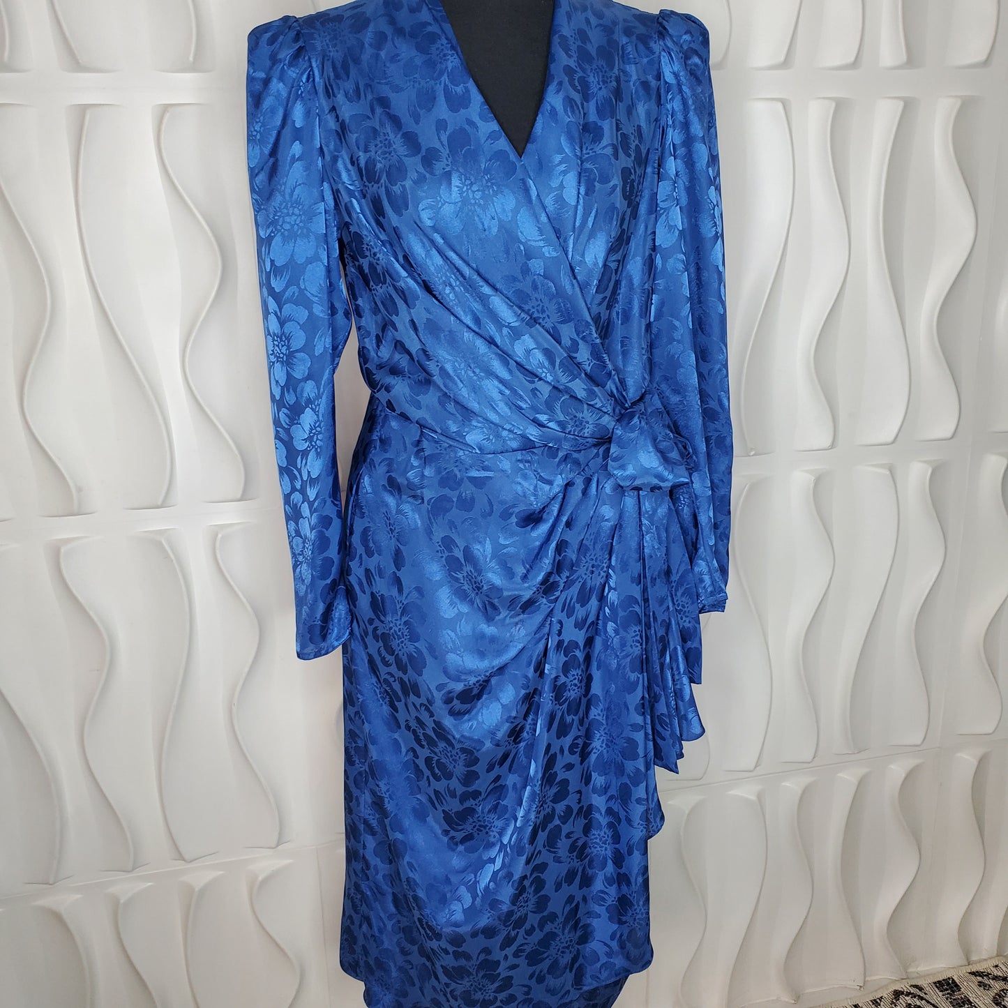 VINTAGE ARGENTI PURE WRAP DRESS