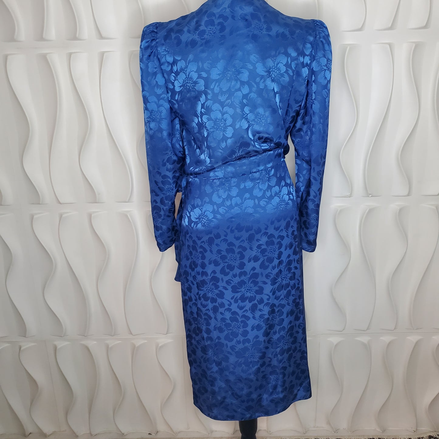 VINTAGE ARGENTI PURE WRAP DRESS